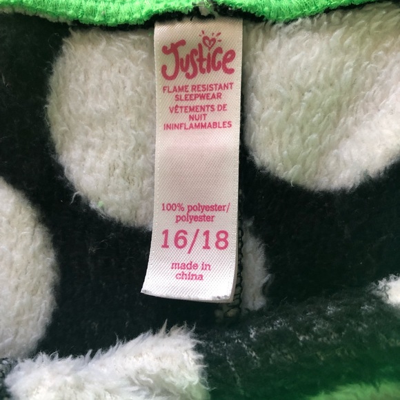 Girls Justice sleepwear soft fleece pajama shorts.  BUNDLE & SAVE! - Picture 3 of 3